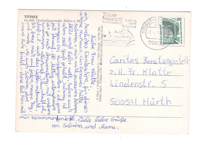 Ansichtskarte Titisee im südl. Hochschwarzwald / G1-64