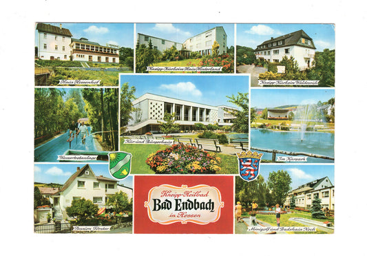 Ansichtskarte Bad Endbach / Kur- und Bürgerhaus +++