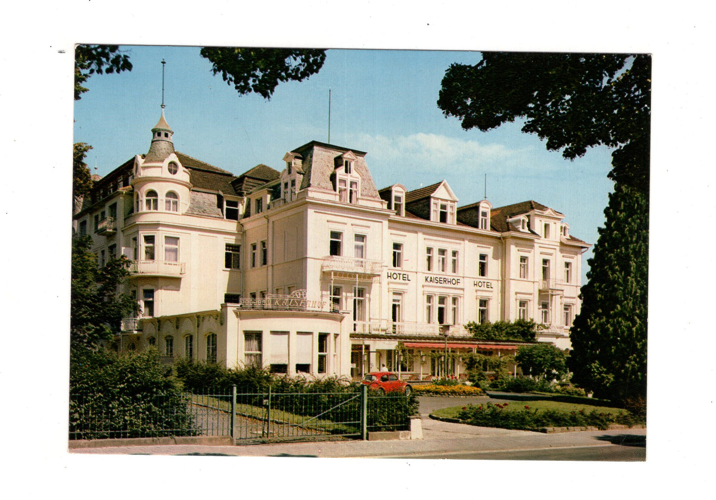 Ansichtskarte Bad Wildungen / Hotel Kaiserhof