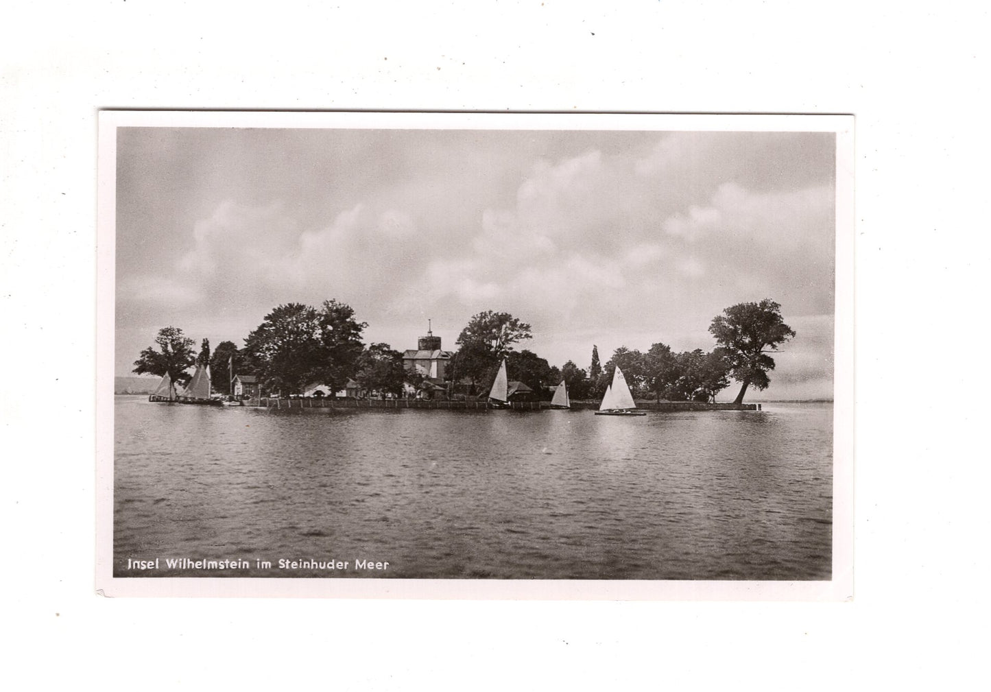 Ansichtskarte Insel Wilhelmstein im Steinhuder Meer / J1-55