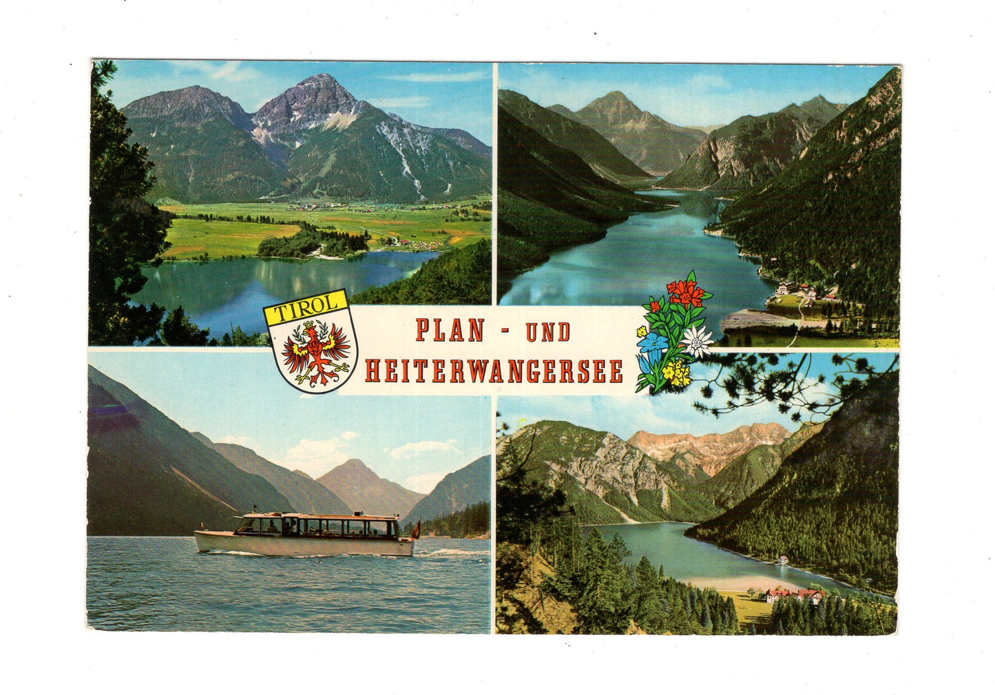 Ansichtskarte Plansee und Heiterwanger See / Tirol / Österreich