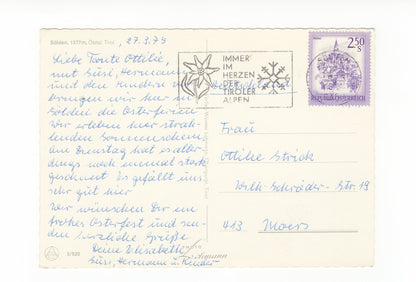 Ansichtskarte Sölden / Ötztal / Tirol / Österreich