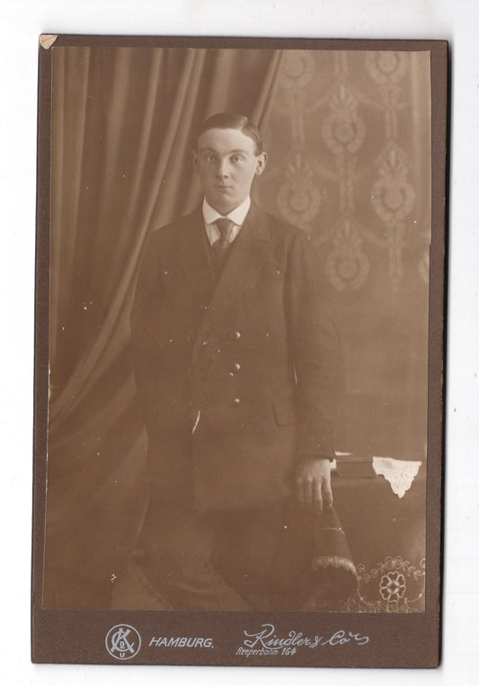 Fotografie Feiner Herr - Hamburg 1910er / CAB W-35