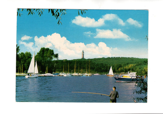 Ansichtskarte Berlin / Havel und Grunewaldturm