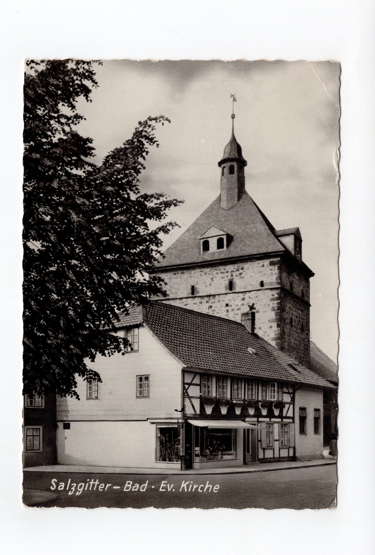 Ansichtskarte Salzgitter-Bad / Ev. Kirche