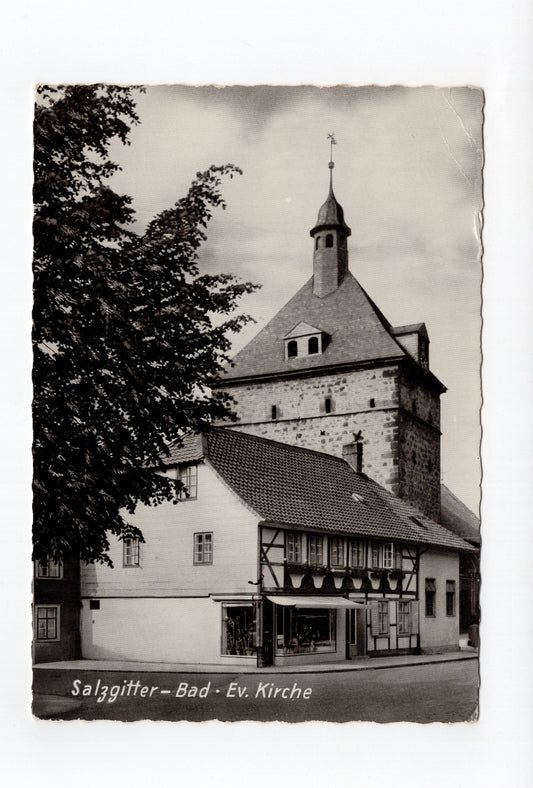 Ansichtskarte Salzgitter-Bad / Ev. Kirche