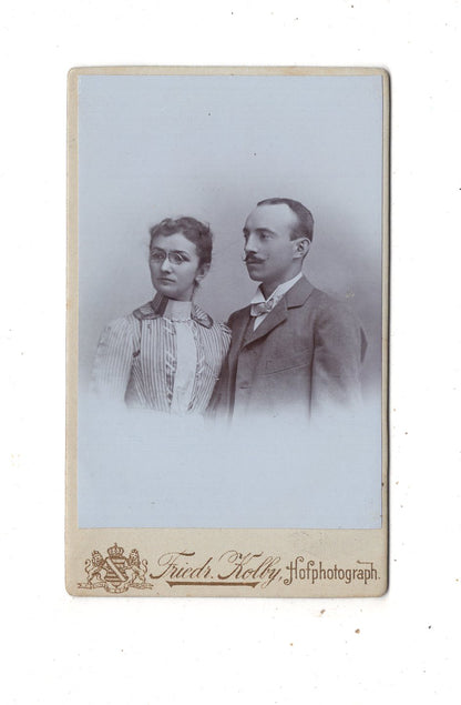 Fotografie Feines Paar - Chemnitz 1901