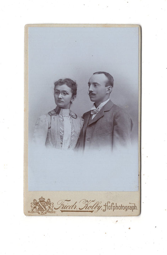 Fotografie Feines Paar - Chemnitz 1901