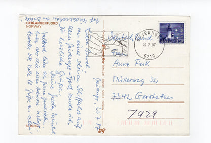 Ansichtskarte Geirangerfjord / Norwegen