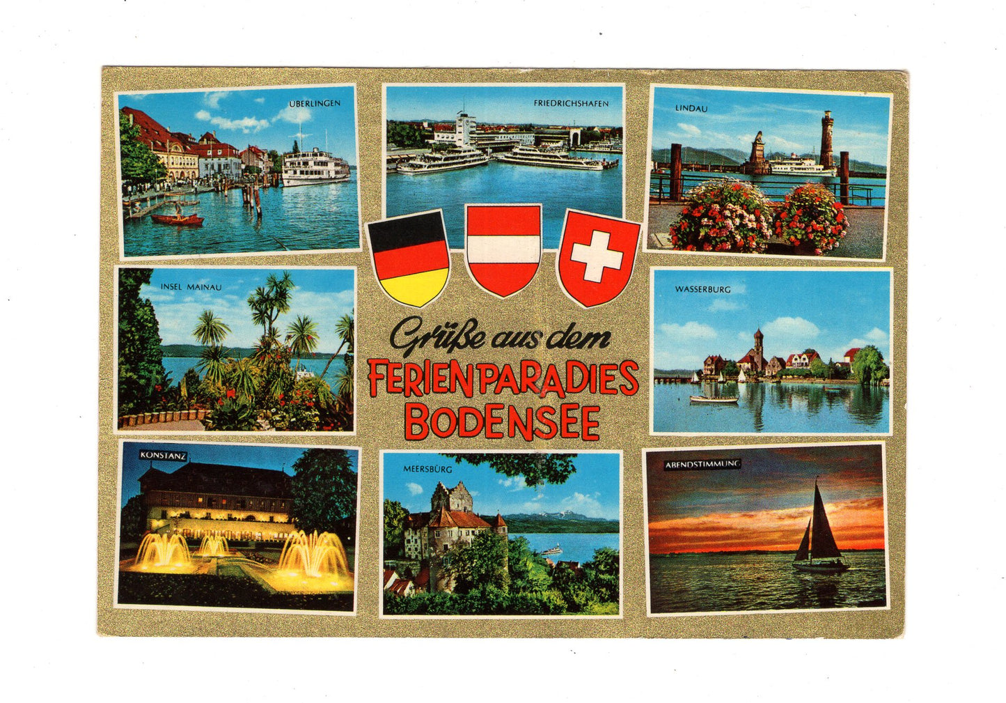 Ansichtskarte Bodensee / Wasserburg / Konstanz +++