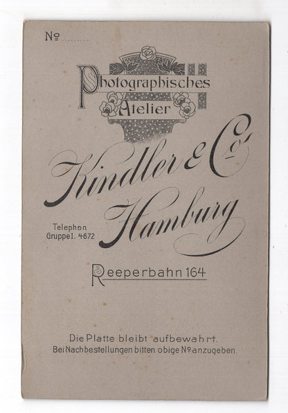 Fotografie Feiner Herr - Hamburg 1910er / CAB W-35