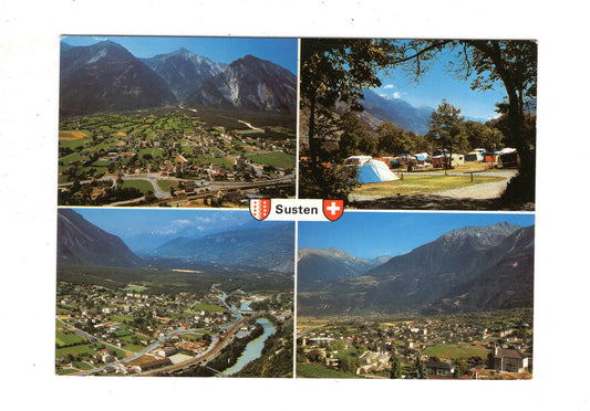 Ansichtskarte Susten / Wallis / Schweiz