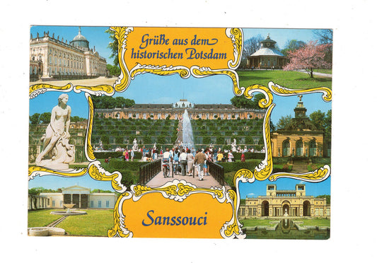 Ansichtskarte Potsdam - Sanssouci / M1-53