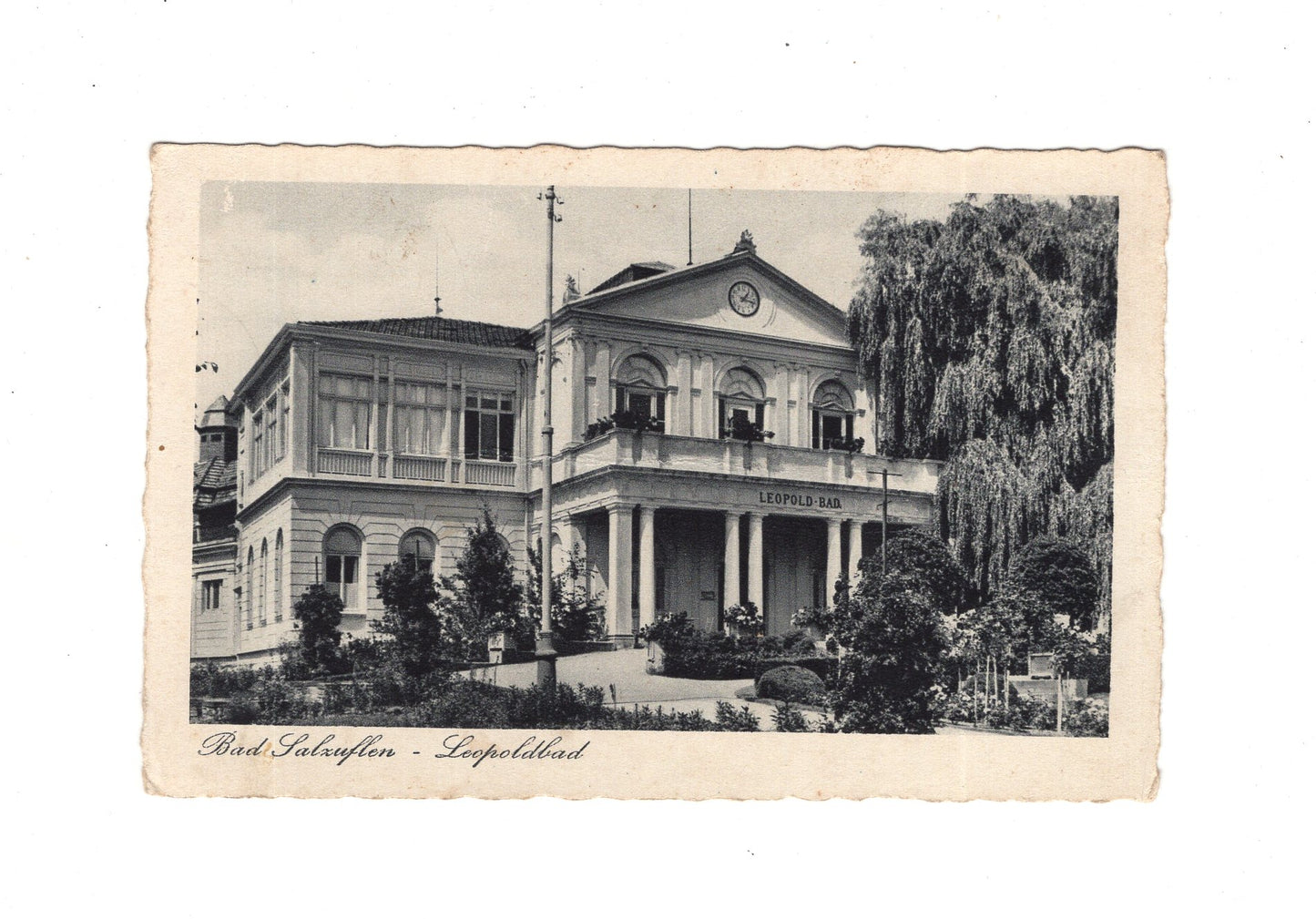 Ansichtskarte Bad Salzuflen / Leopoldbad