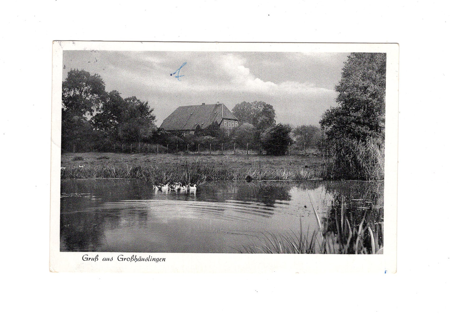 Ansichtskarte Gruß aus Großhäuslingen