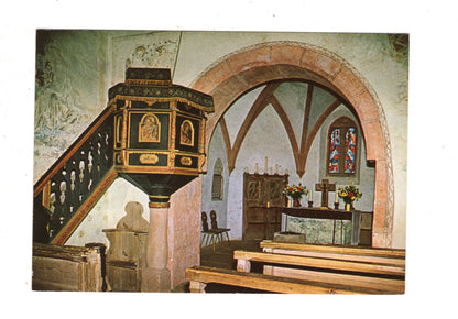 Ansichtskarte St. Nikolaus-Kirche Buchenberg im Schwarzwald / K1-48