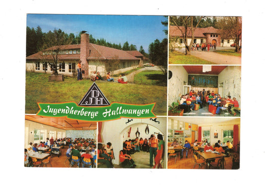 Ansichtskarte Jugendherberge Hallwangen