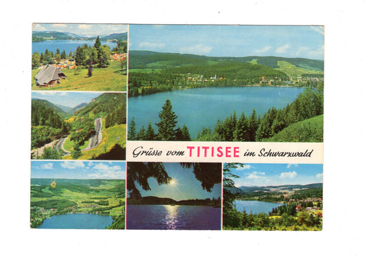 Ansichtskarte Grüße vom Titisee im Schwarzwald / G1-65