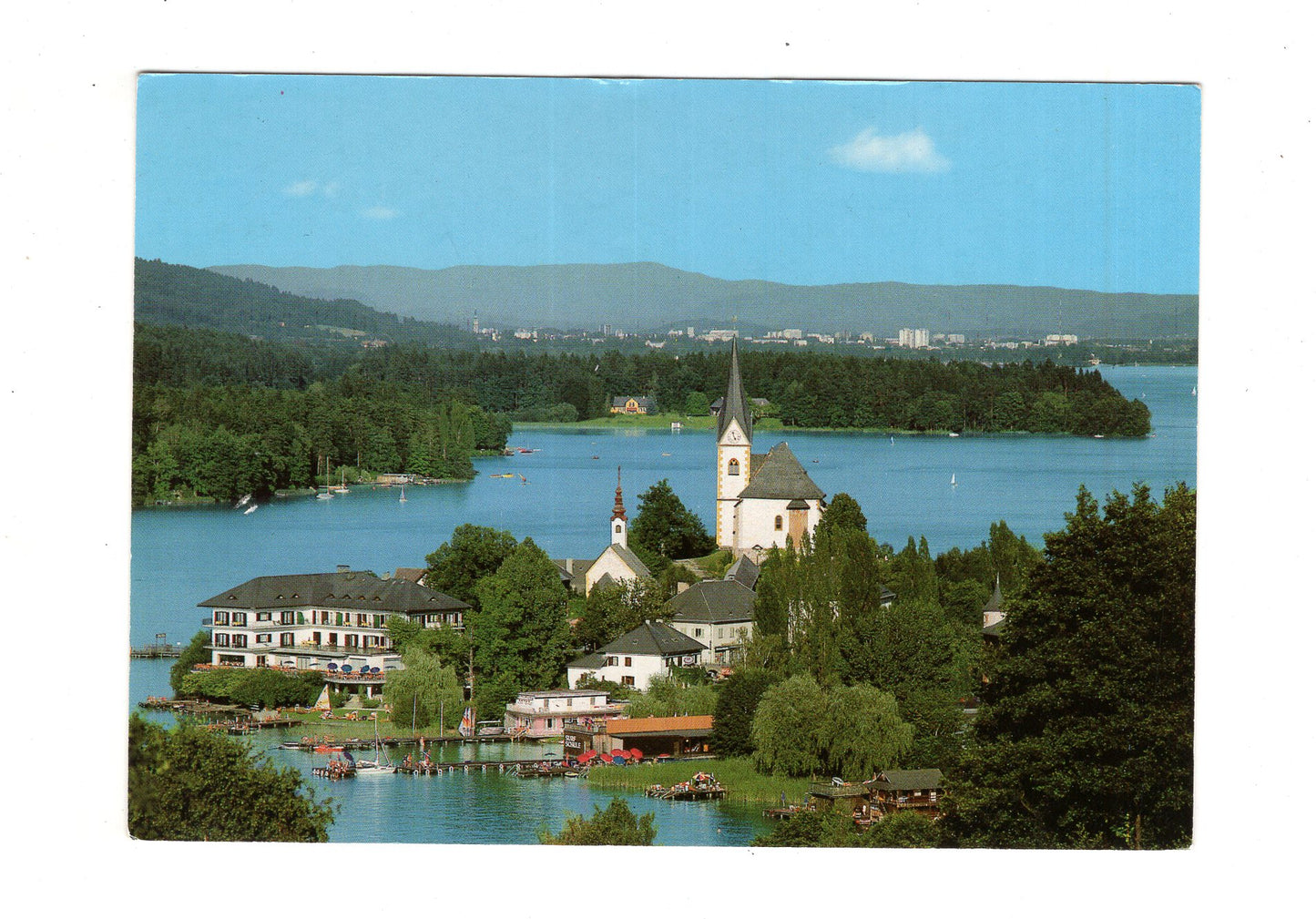 Ansichtskarte Maria Wörth am Wörthersee / Kärnten / Österreich