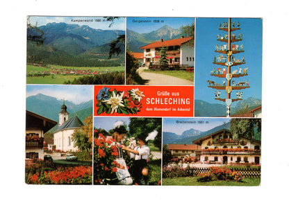 Ansichtskarte Schleching im Achental / Bayerische Alpen