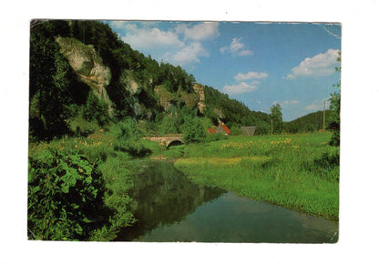 Ansichtskarte Trubachtal mit Römerbrücke zwischen Obertrubach & Wolfsberg / H1-61