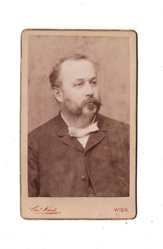 Fotografie Herrenportrait - Wien um 1880