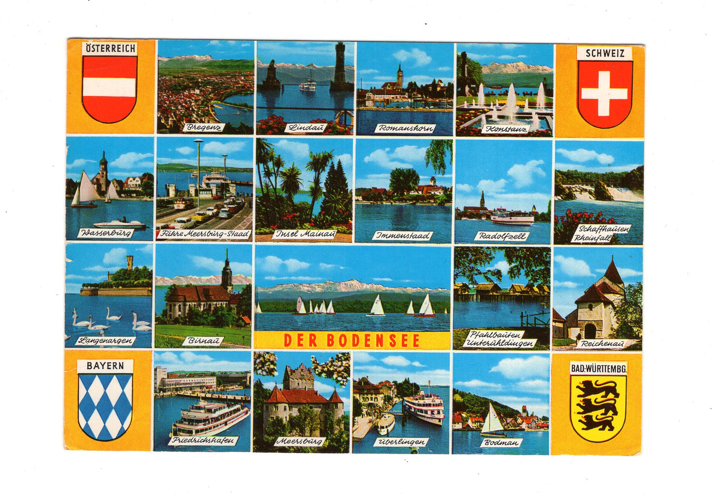 Ansichtskarte Bodensee / Radolfzell / Romanshorn +++