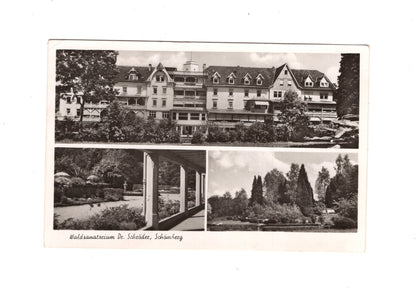 Ansichtskarte Waldsanatorium Dr. Schröder / Schömberg