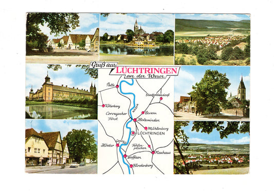 Ansichtskarte Lüchtringen an der Weser / I1-60