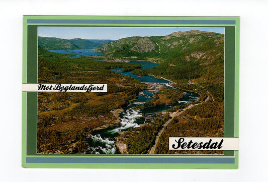 Ansichtskarte Setesdal / Norwegen
