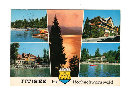 Ansichtskarte Titisee im Hochschwarzwald / G1-65