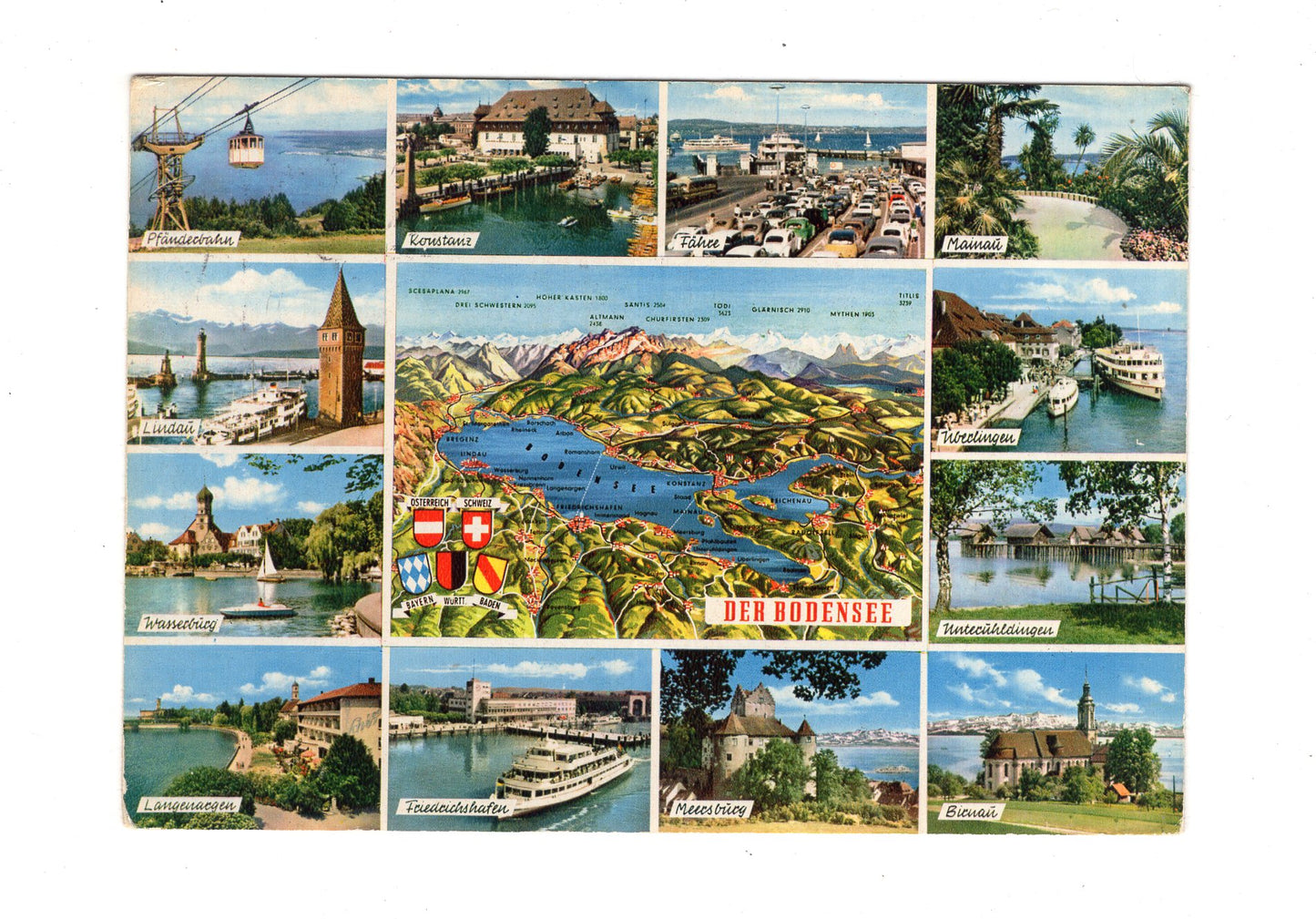 Ansichtskarte Bodensee / Überlingen / Unteruhldingen +++
