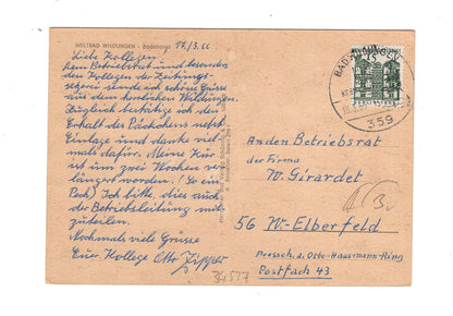 Ansichtskarte Bad Wildungen / Badehotel
