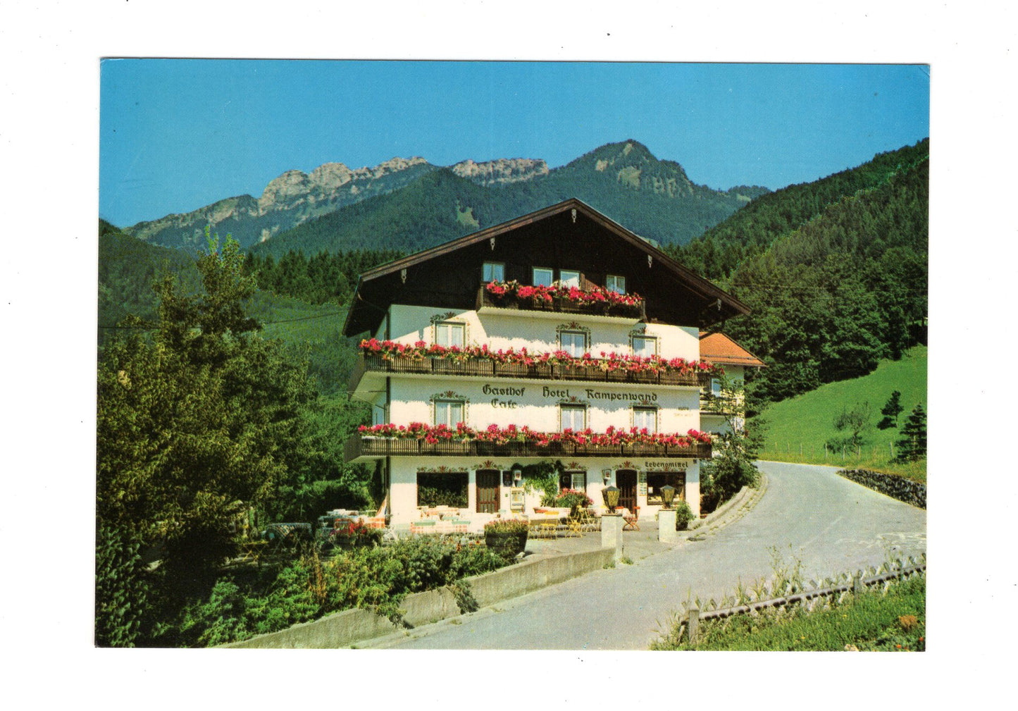 Ansichtskarte Hotel Kampenwand / Mühlau / Schleching / Oberbayern