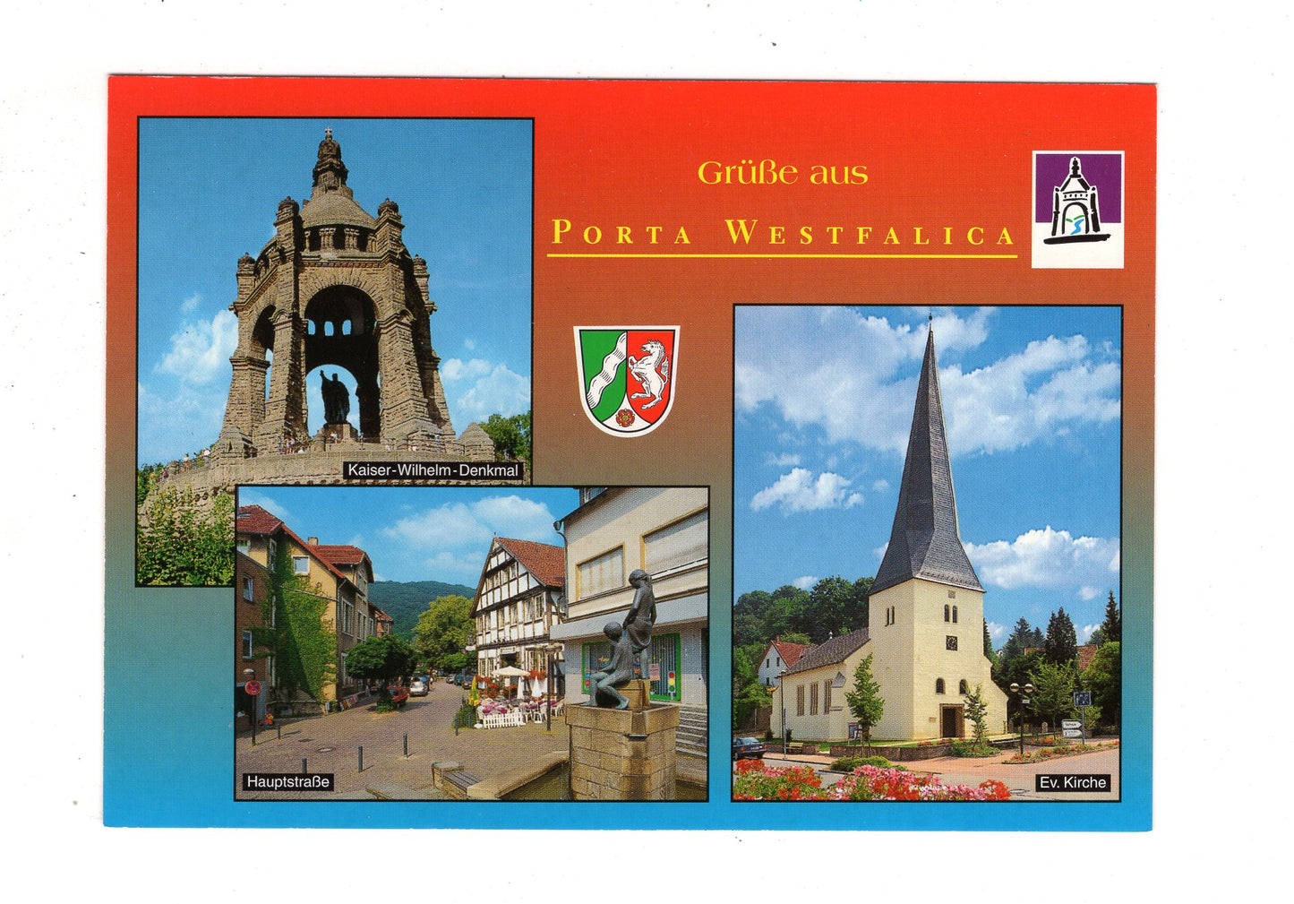 Ansichtskarte Porta Westfalica / Kaiser-Wilhelm-Denkmal +++ / J1-55