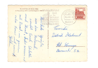 Ansichtskarte Ruhpolding / Oberbayern / H1-61