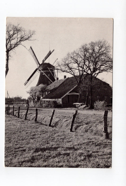 Ansichtskarte Niederdeutsche Windmühle