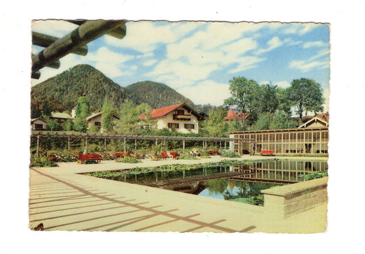 Ansichtskarte Ruhpolding / Oberbayern / Kurpark / H1-61