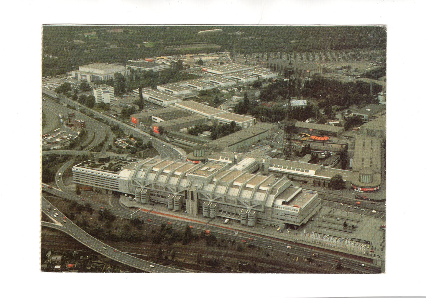 Ansichtskarte Berlin / ICC Berlin am Messegelände