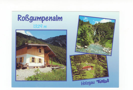 Ansichtskarte Rosskumpenalm / Holzgau / Tirol / Österreich