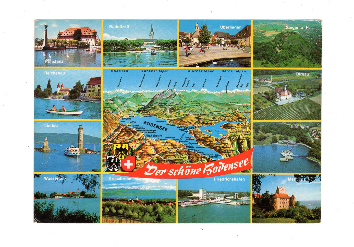 Ansichtskarte Bodensee / Reichenau / Lindau +++