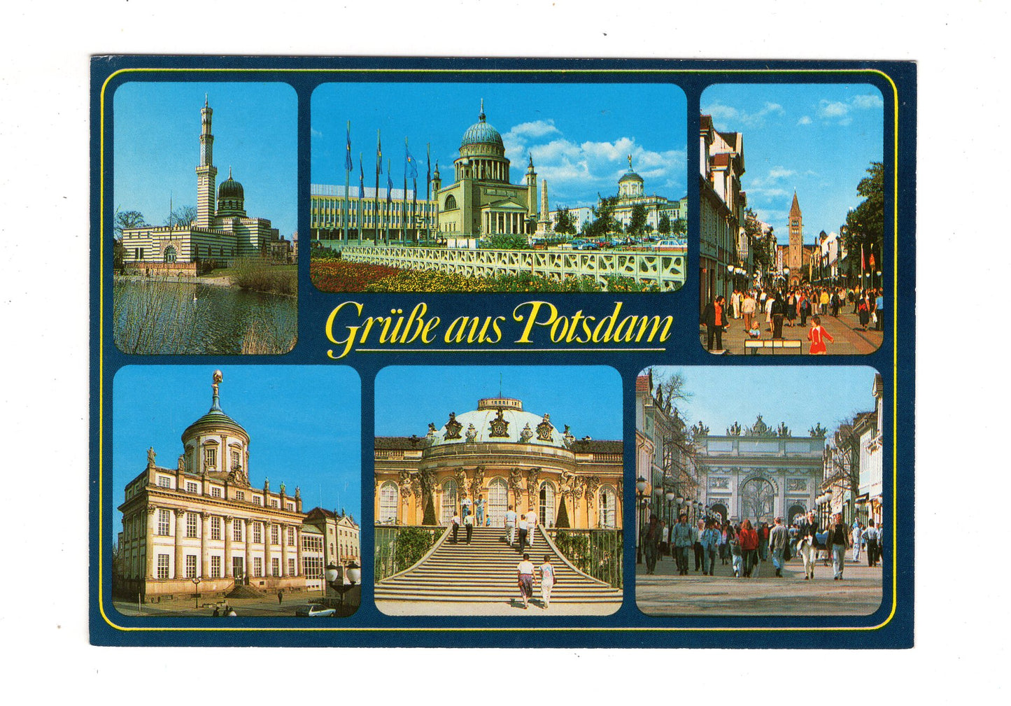 Ansichtskarte Potsdam / Rathaus / Brandenburger Tor +++ / M1-53