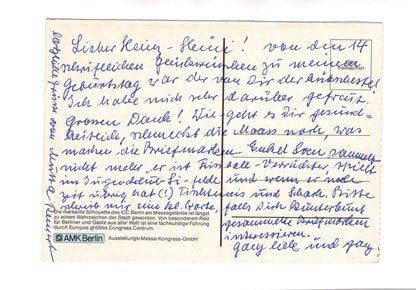 Ansichtskarte Berlin / ICC Berlin am Messegelände