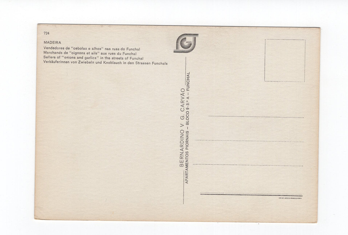 Ansichtskarte Madeira / Funchal / Portugal