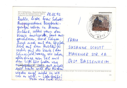 Ansichtskarte Schleching / Bayerische Alpen