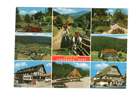 Ansichtskarte Lossburg-Rodt