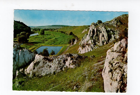 Ansichtskarte Eselsburgtal mit Steinernen Jungfrauen