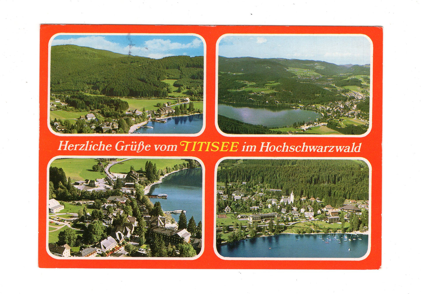 Ansichtskarte Herzliche Grüße vom Titisee im Hochschwarzwald / G1-65