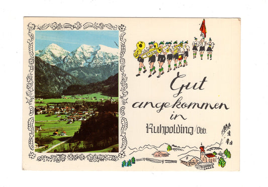 Ansichtskarte Ruhpolding / Oberbayern / H1-61