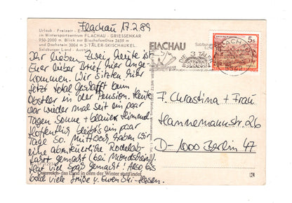 Ansichtskarte Flachau-Grießenkar / Salzburger Land / Österreich
